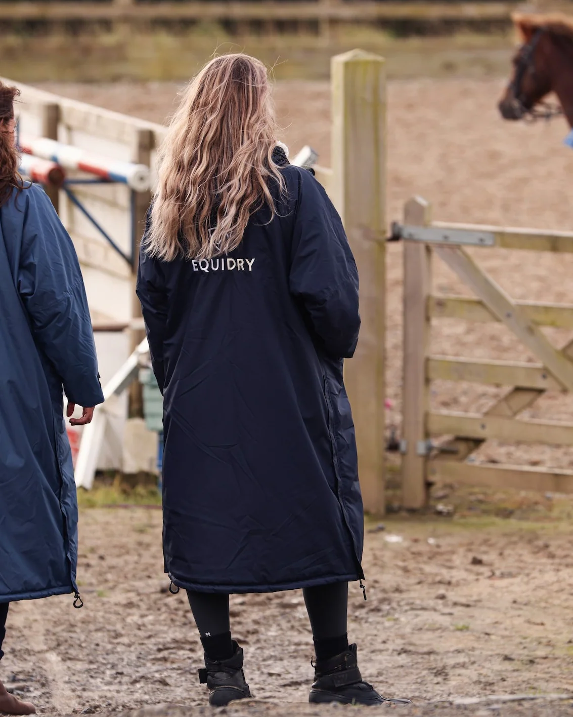 Evolution Women's | Thick Fleece | Navy/Cream - Image 11