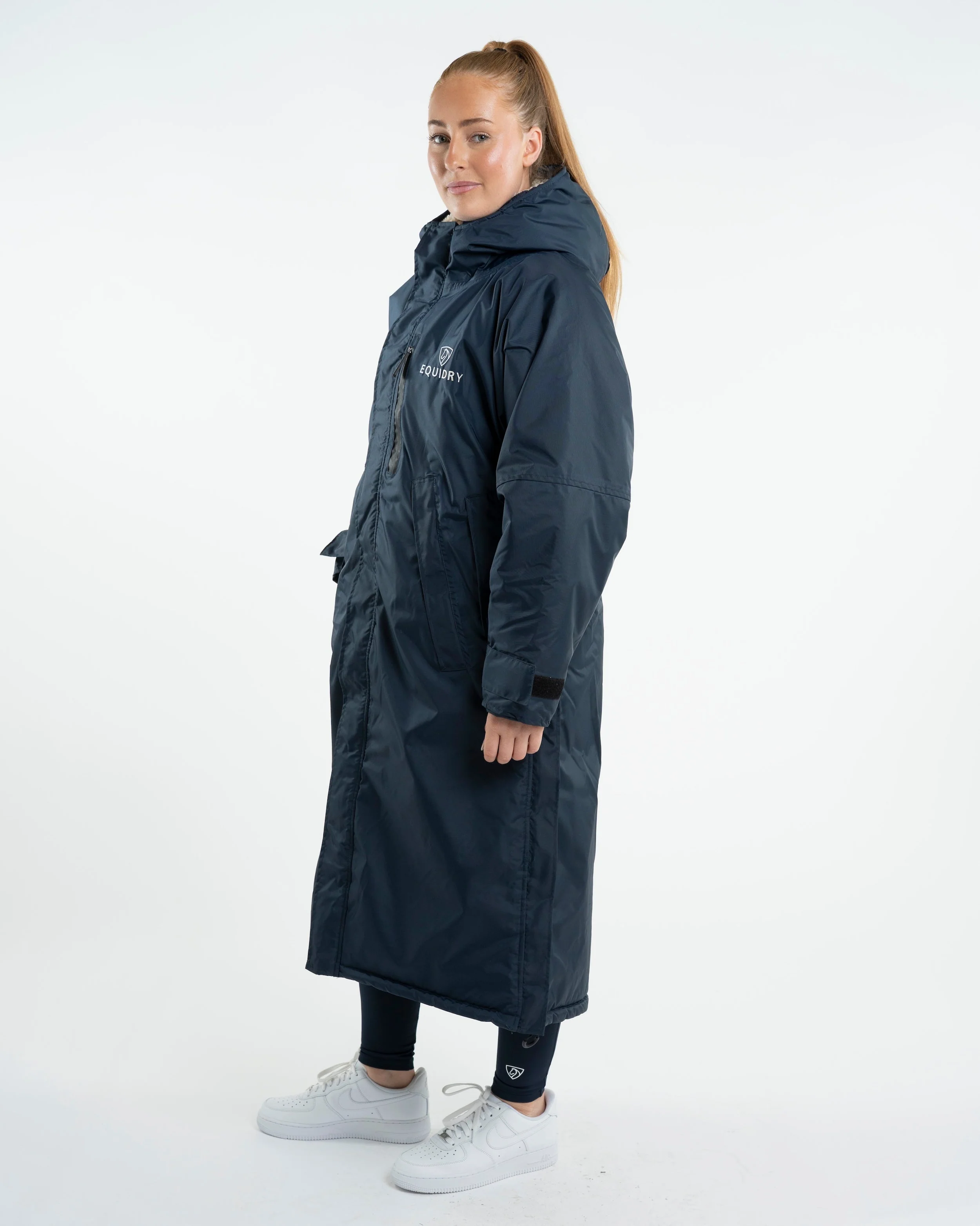 Evolution Women's | Thick Fleece | Navy/Cream - Image 7