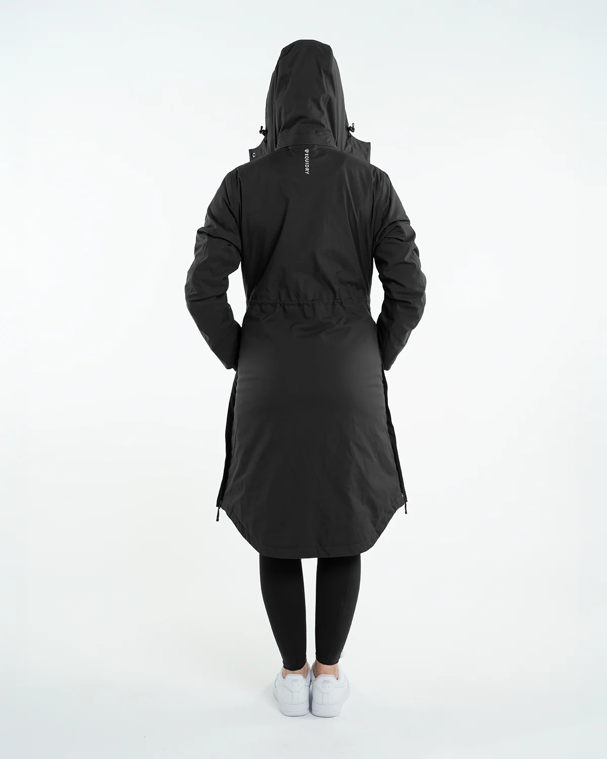 Bronte Waterproof Riding Coat | Removable Hood | Women's | Black - Image 11