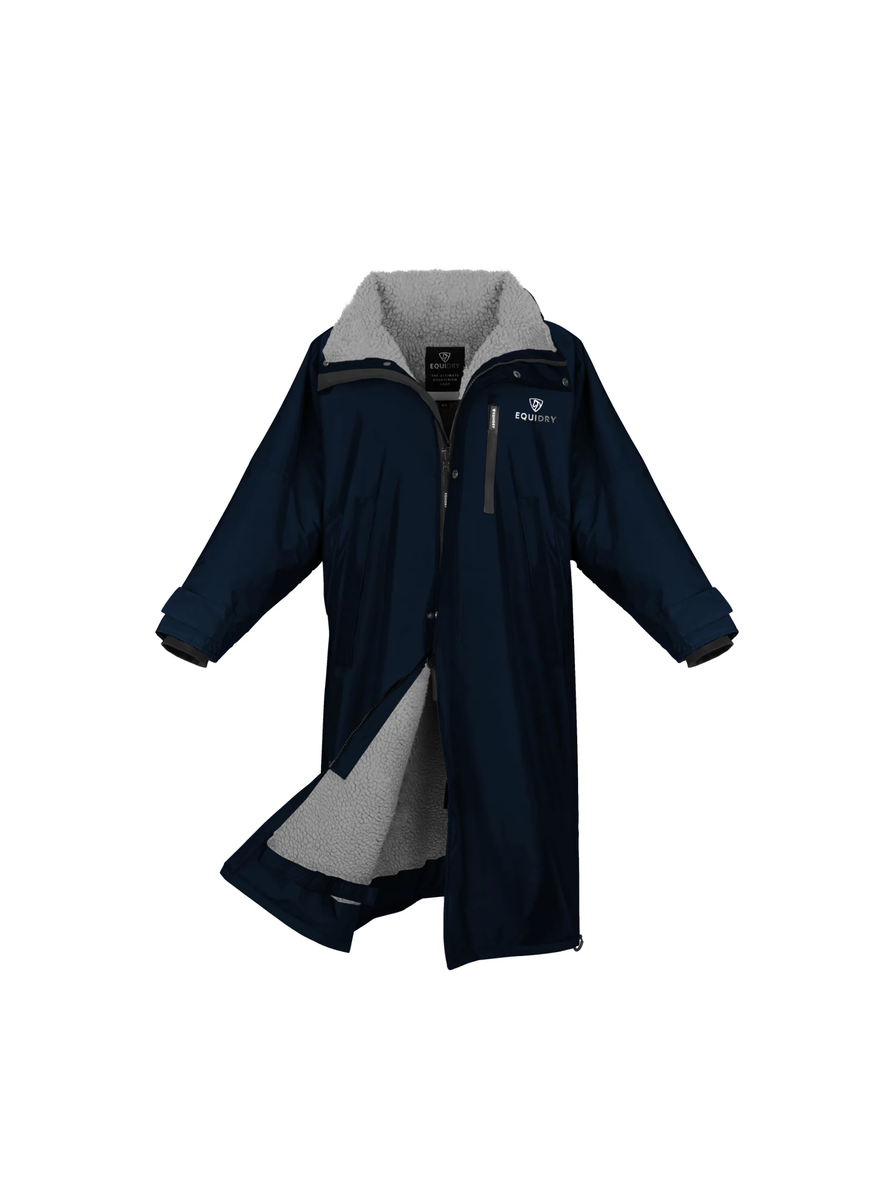 Evolution Women's | Thick Fleece | Navy/Grey - Image 7