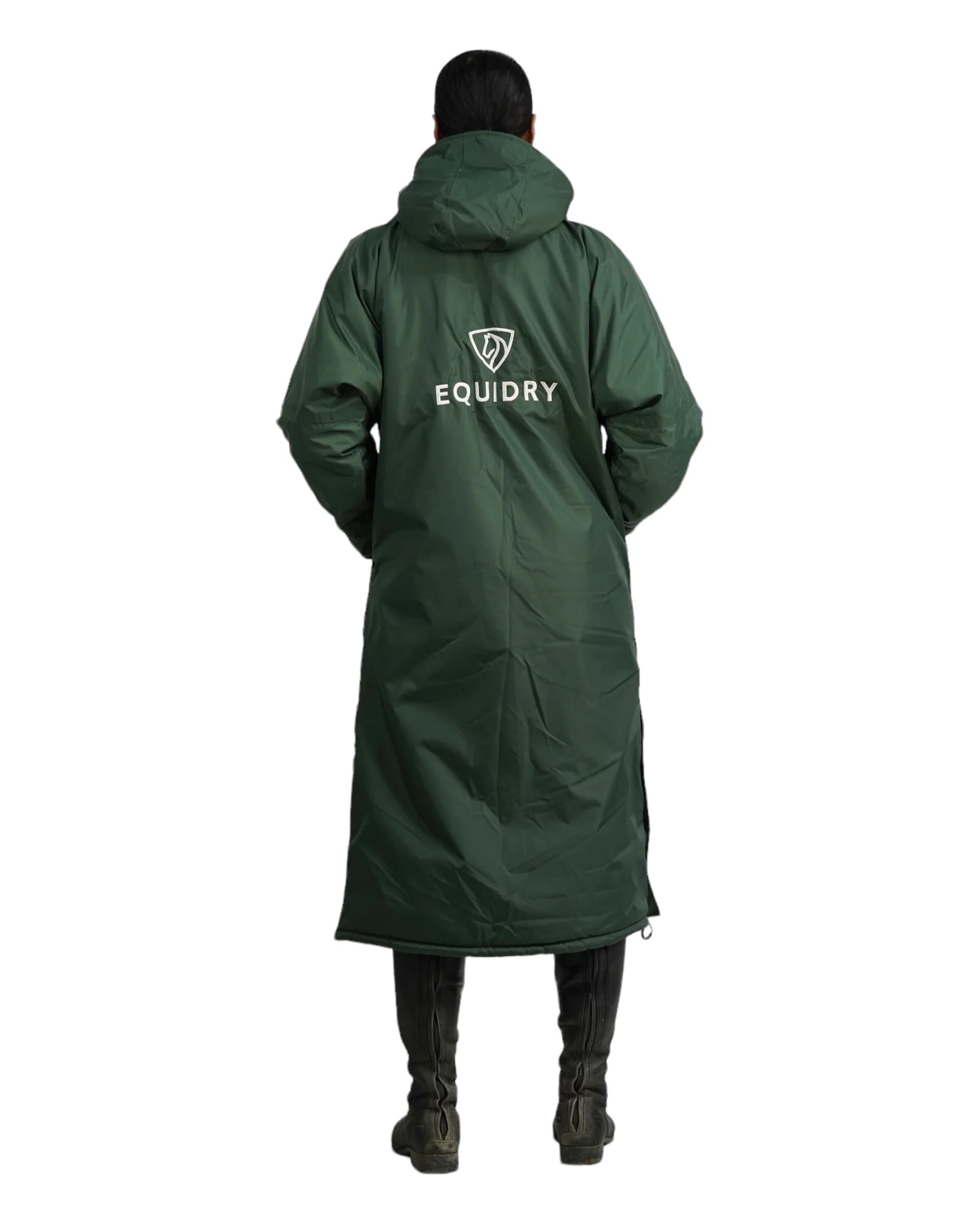 Evolution Women's | Thick Fleece | Black Forest Green/Cream - Image 7