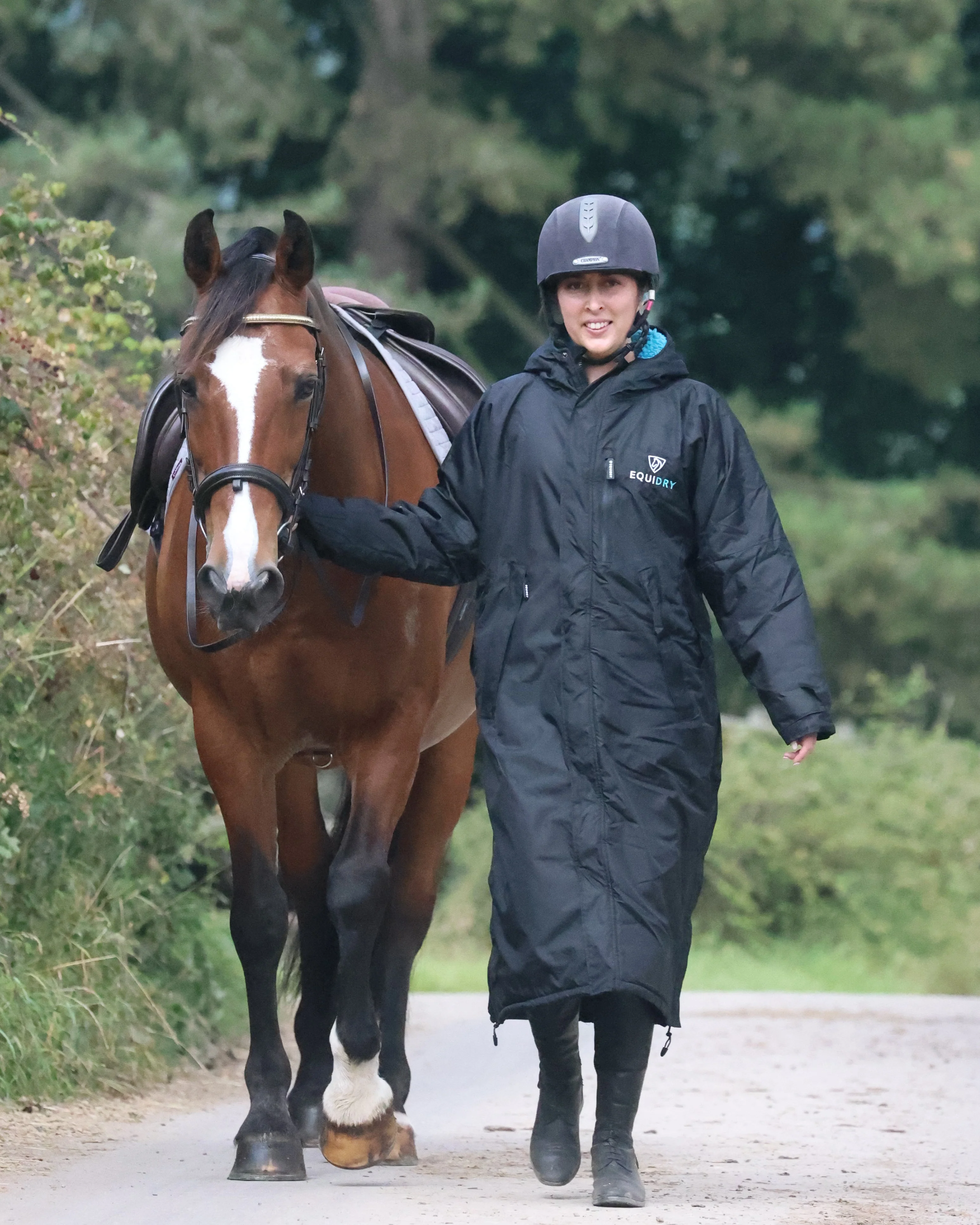 Evolution Women's | Thick Fleece | Black/Turquoise - Image 6