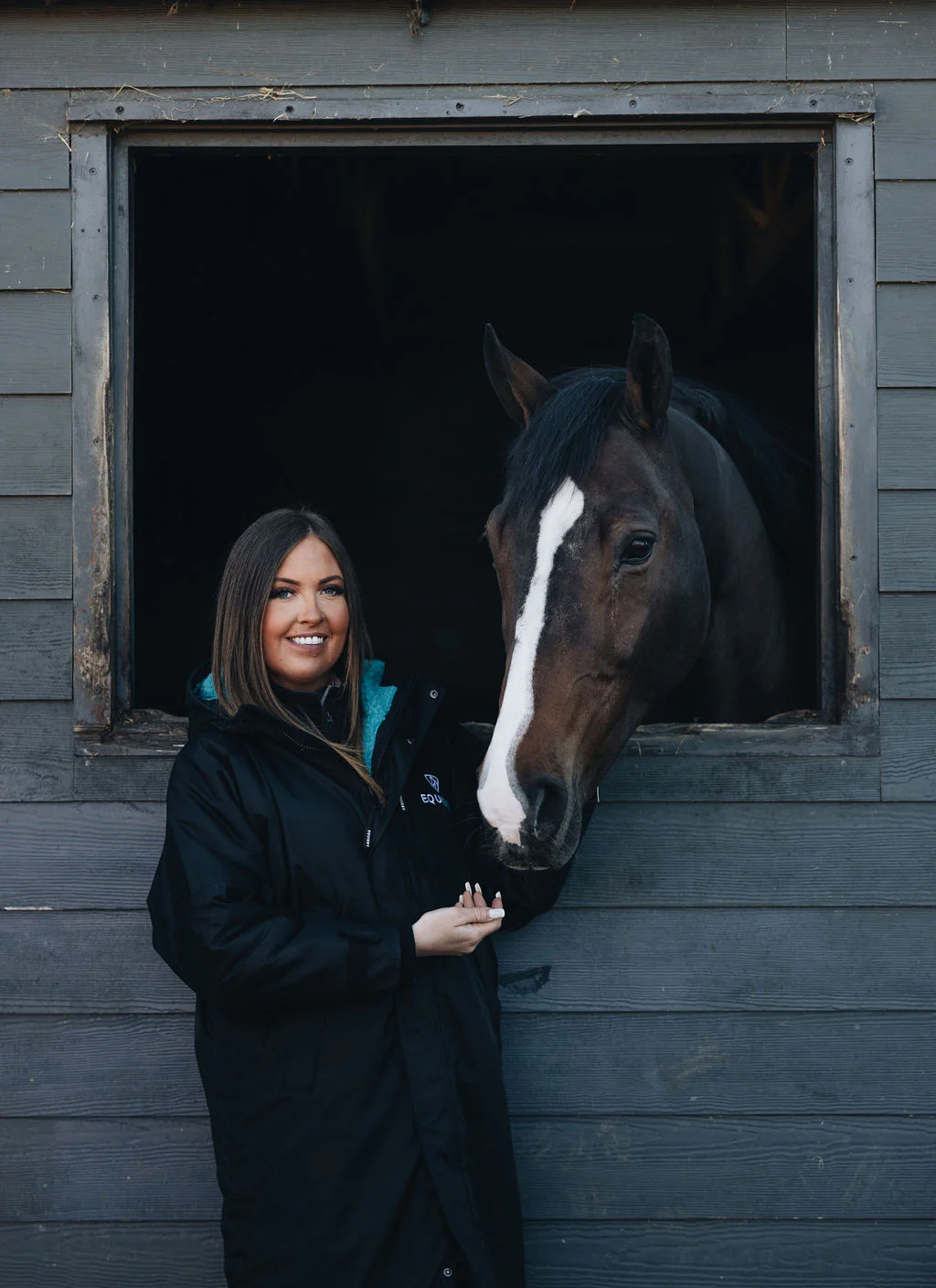 Evolution Women's | Thick Fleece | Black/Turquoise - Image 7