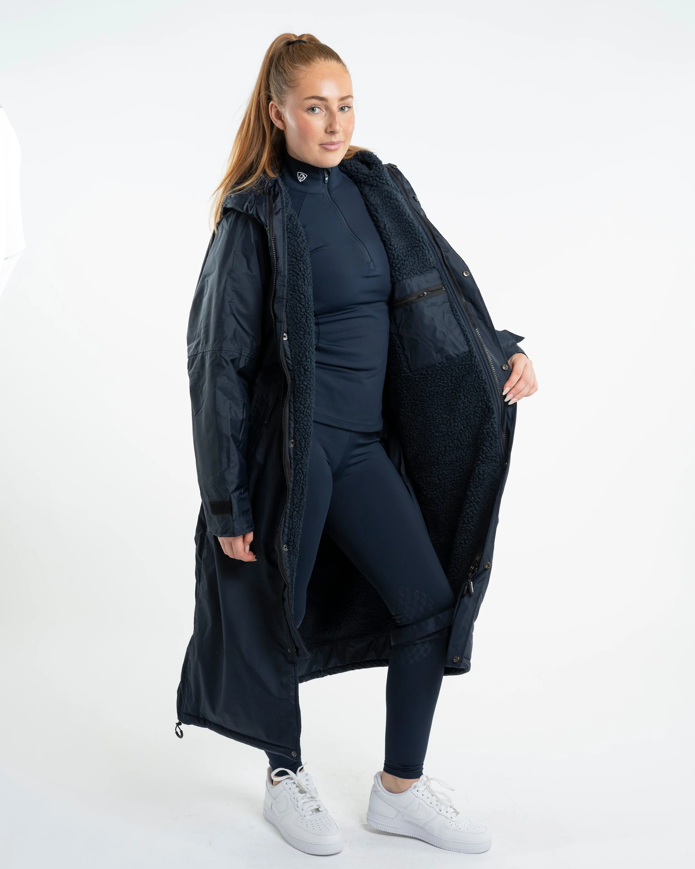 Evolution Women's | Thick Fleece | Navy/Navy - Image 4