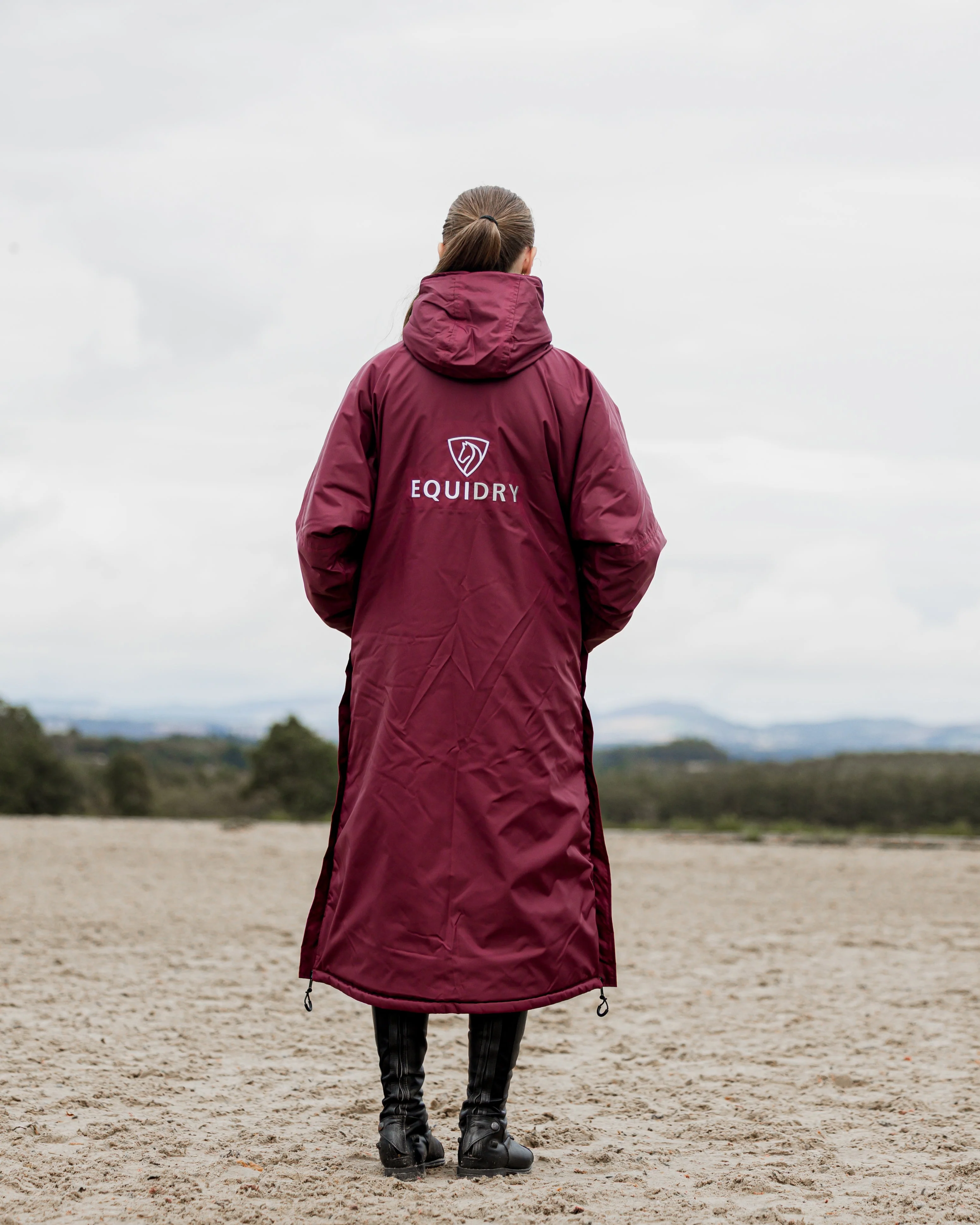 Evolution Women's | Thick Fleece | Plum/Grey - Image 7