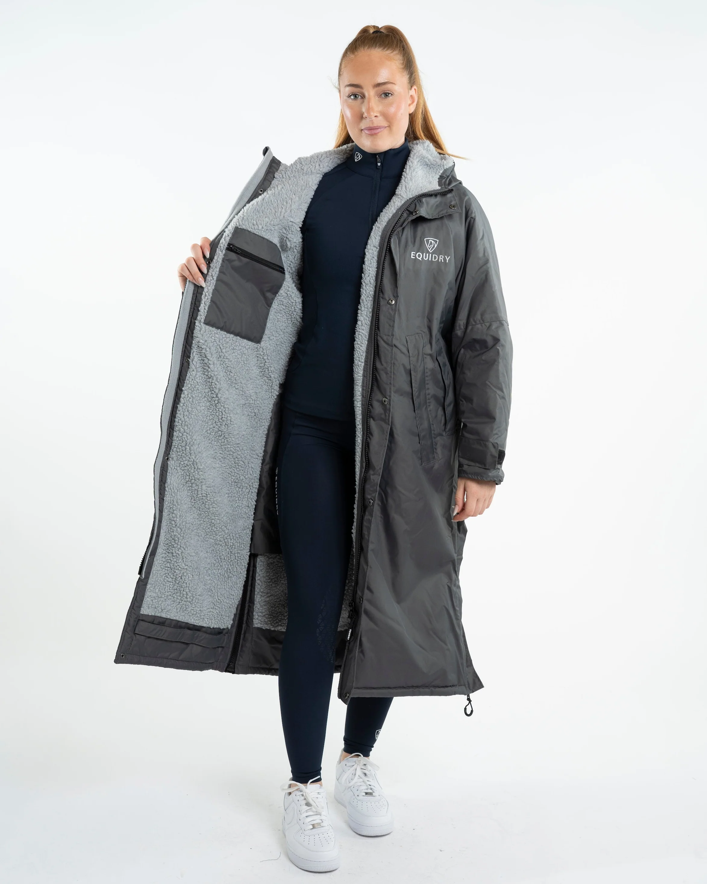Evolution Women's | Thick Fleece | Grey/Grey - Image 4