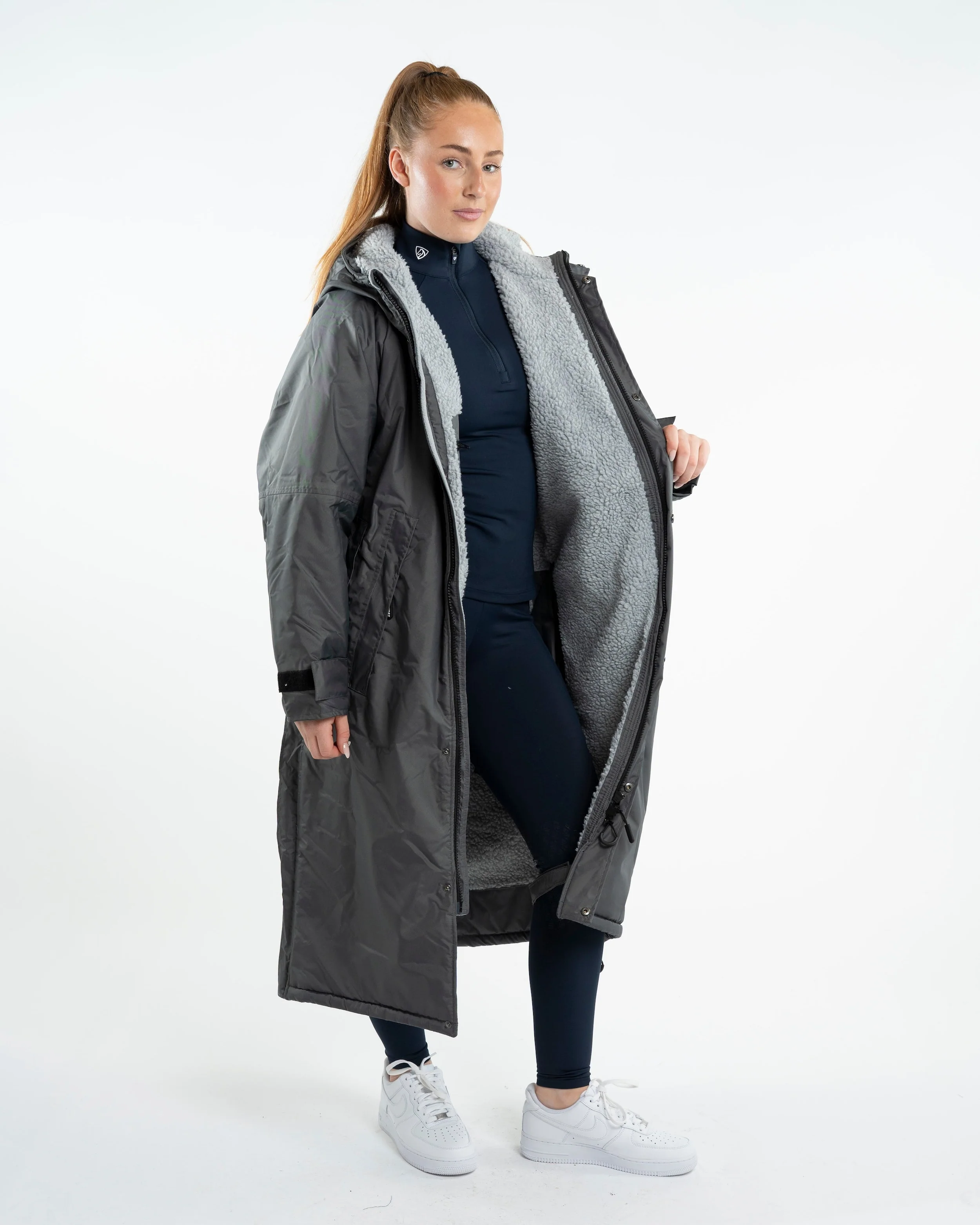 Evolution Women's | Thick Fleece | Grey/Grey - Image 7