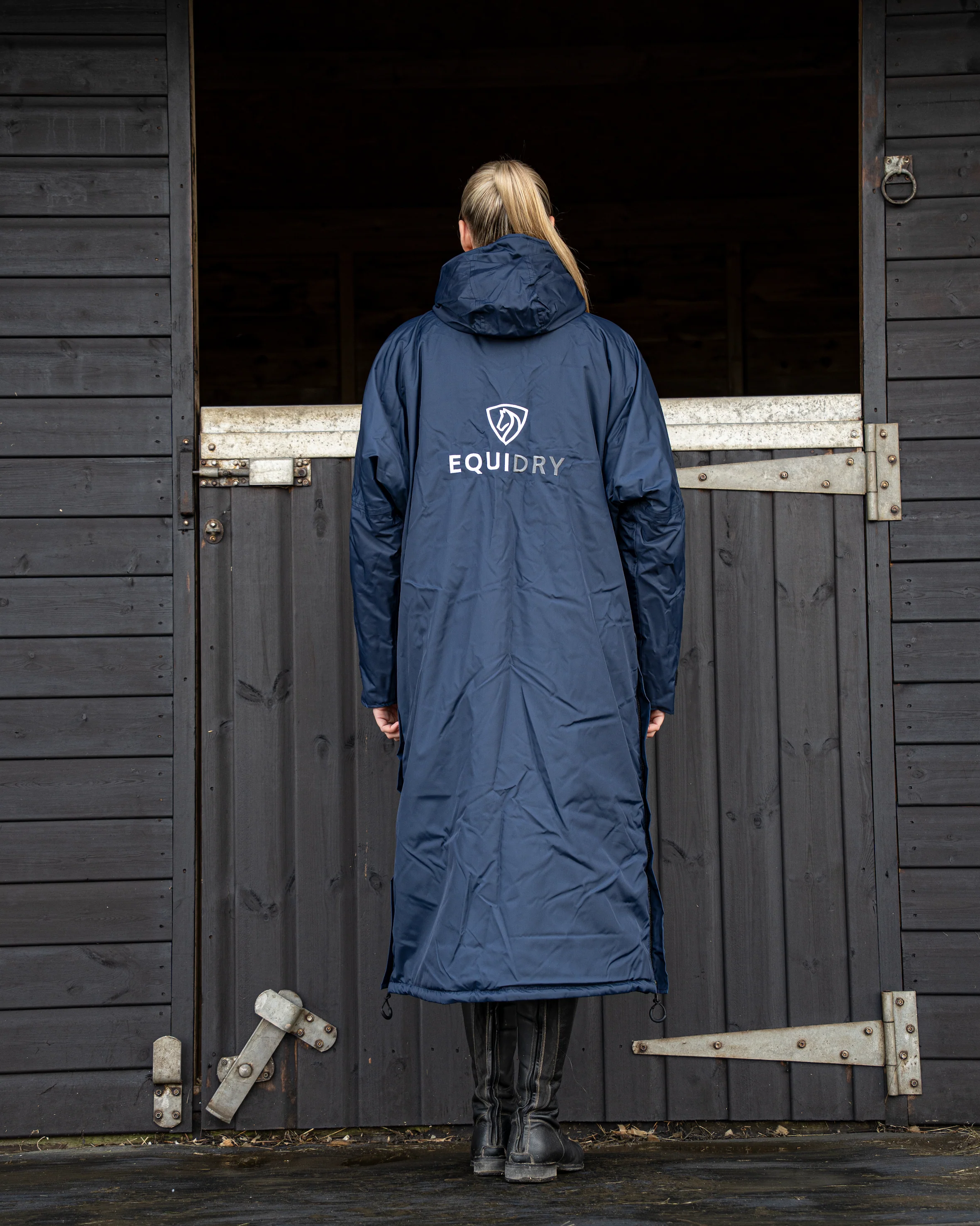 Evolution Women's | Thick Fleece | Navy/Grey - Image 4