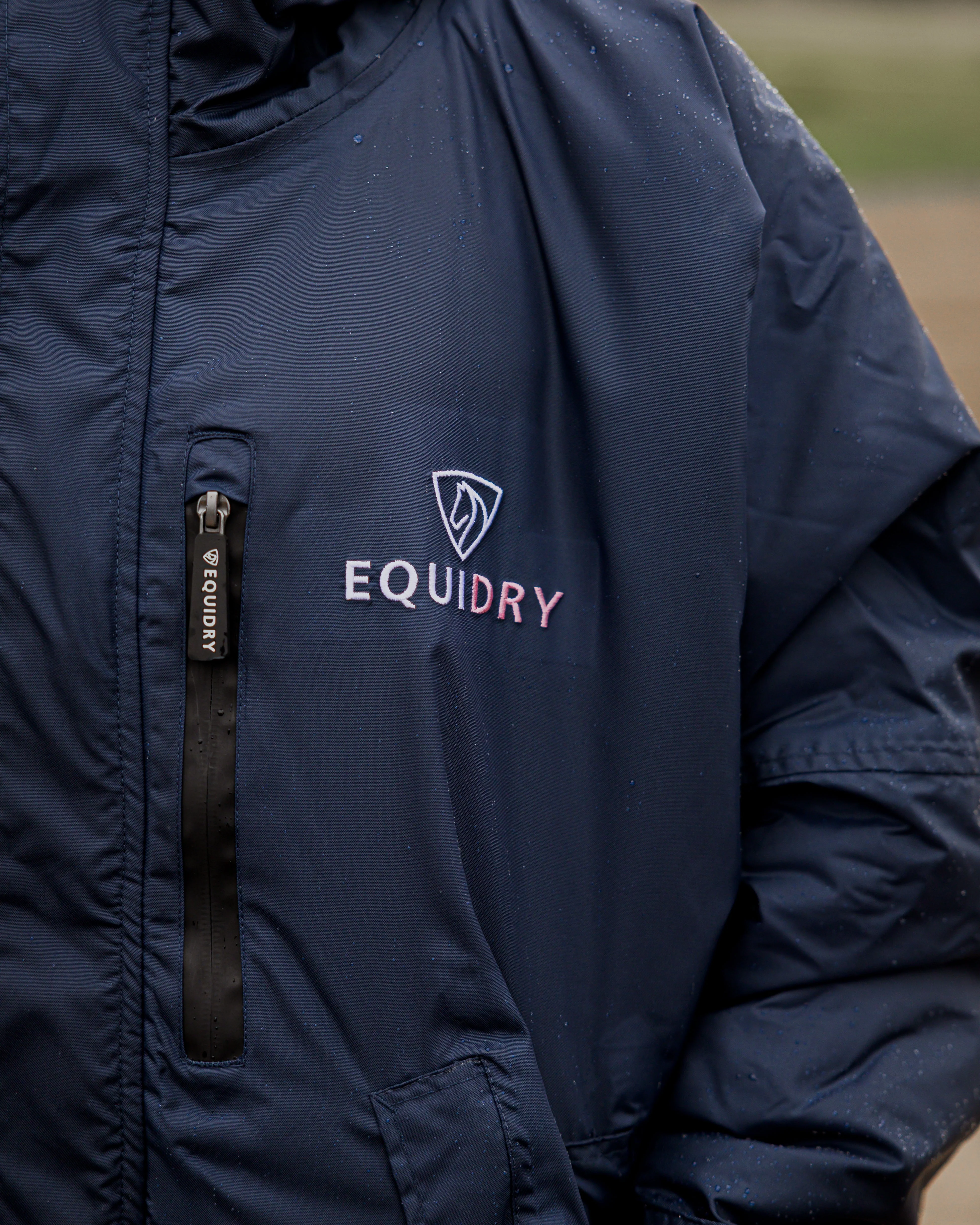 Evolution Women's | Thick Fleece | Navy/Pale Pink - Image 11
