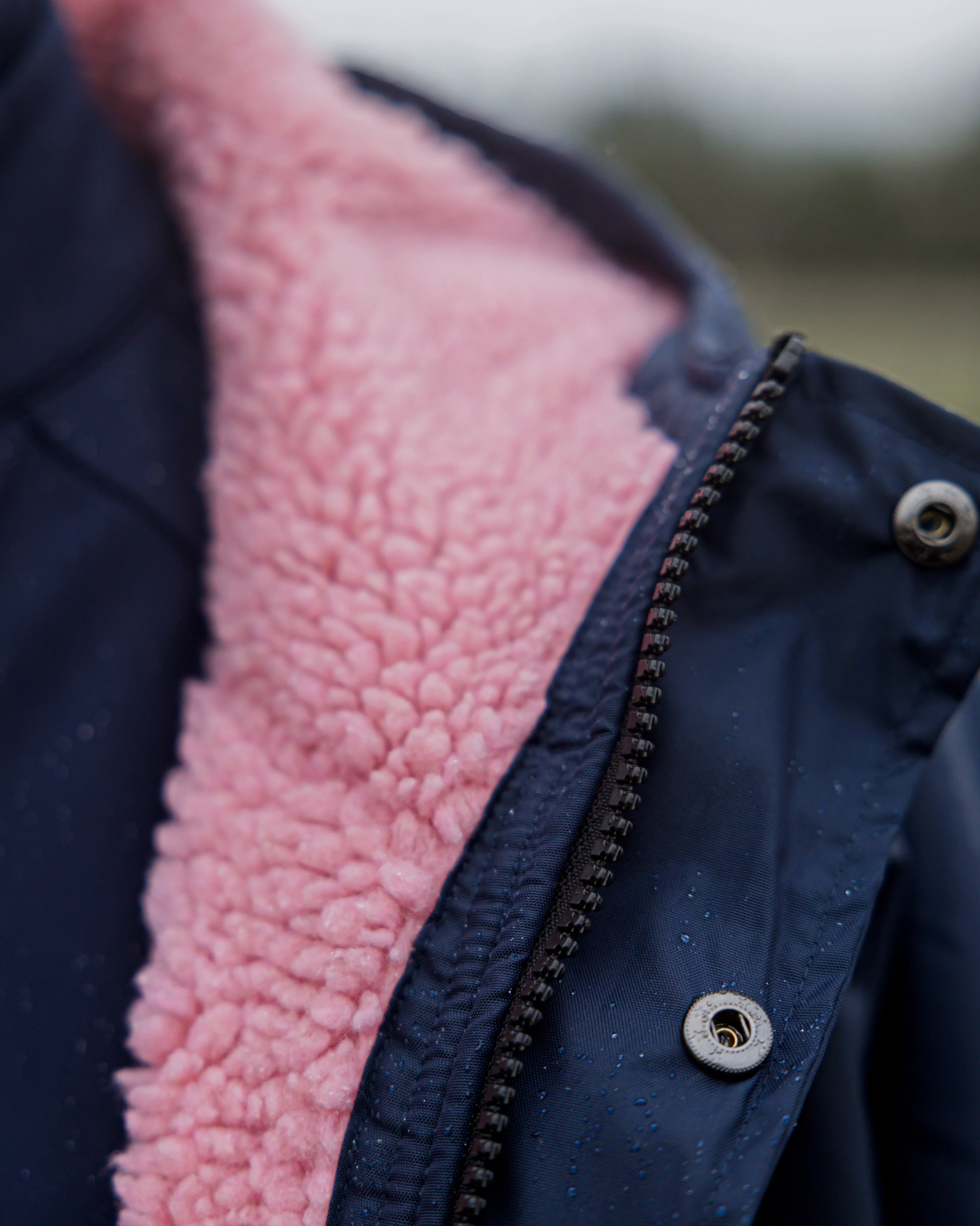 Evolution Women's | Thick Fleece | Navy/Pale Pink - Image 5