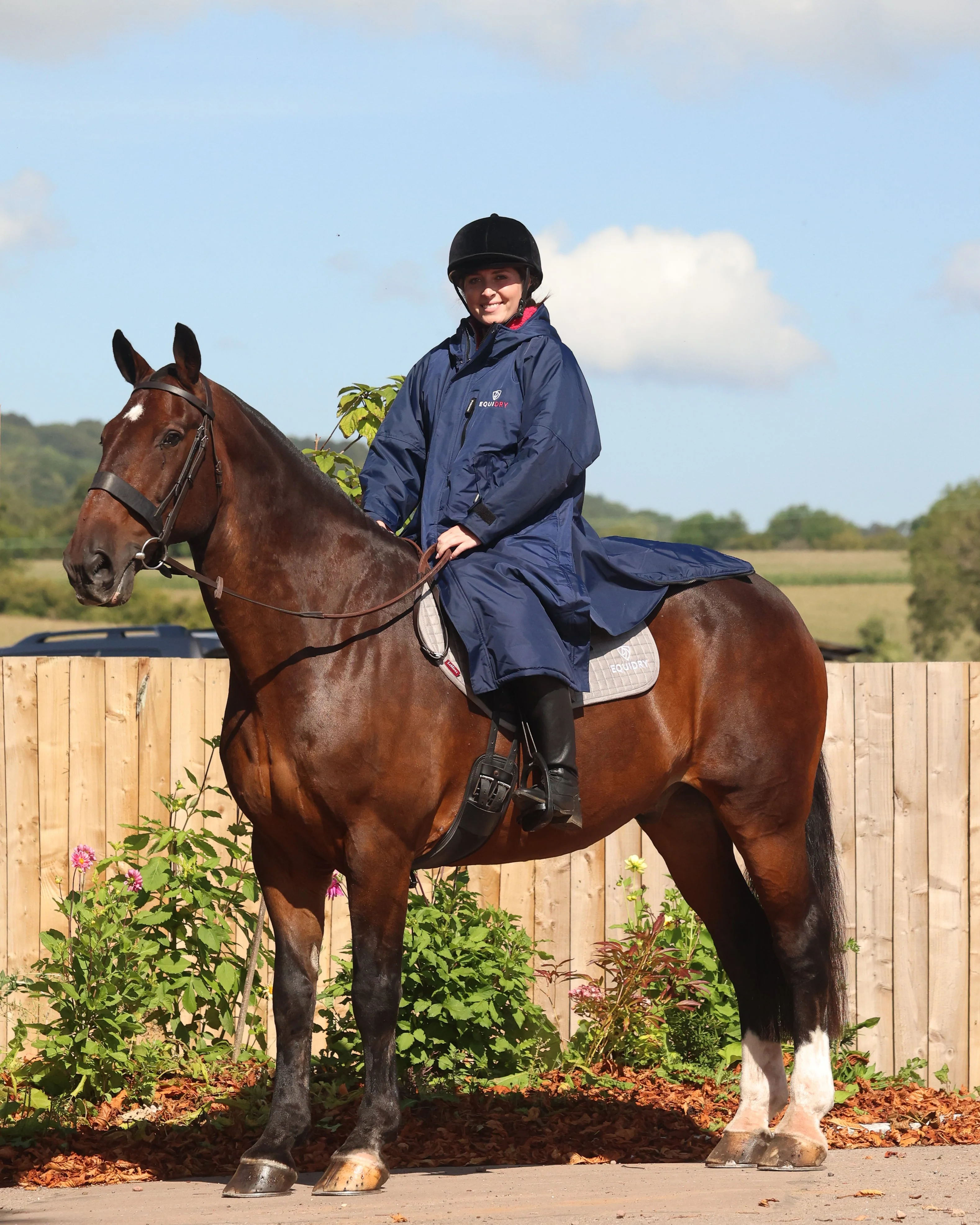 Evolution Women's | Thick Fleece | Navy/Raspberry - Image 7