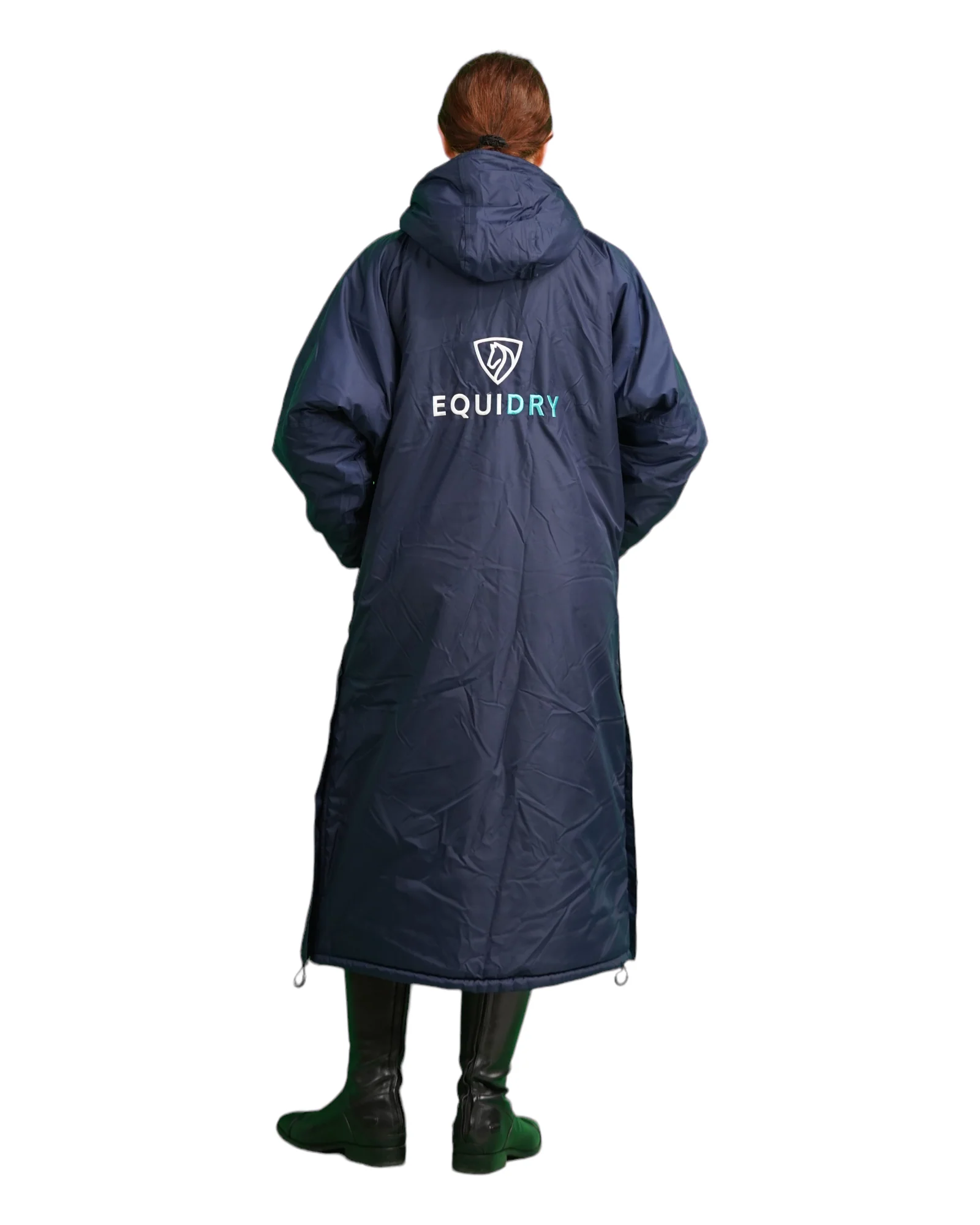 Evolution Women's | Thick Fleece | Navy/Turquoise - Image 7