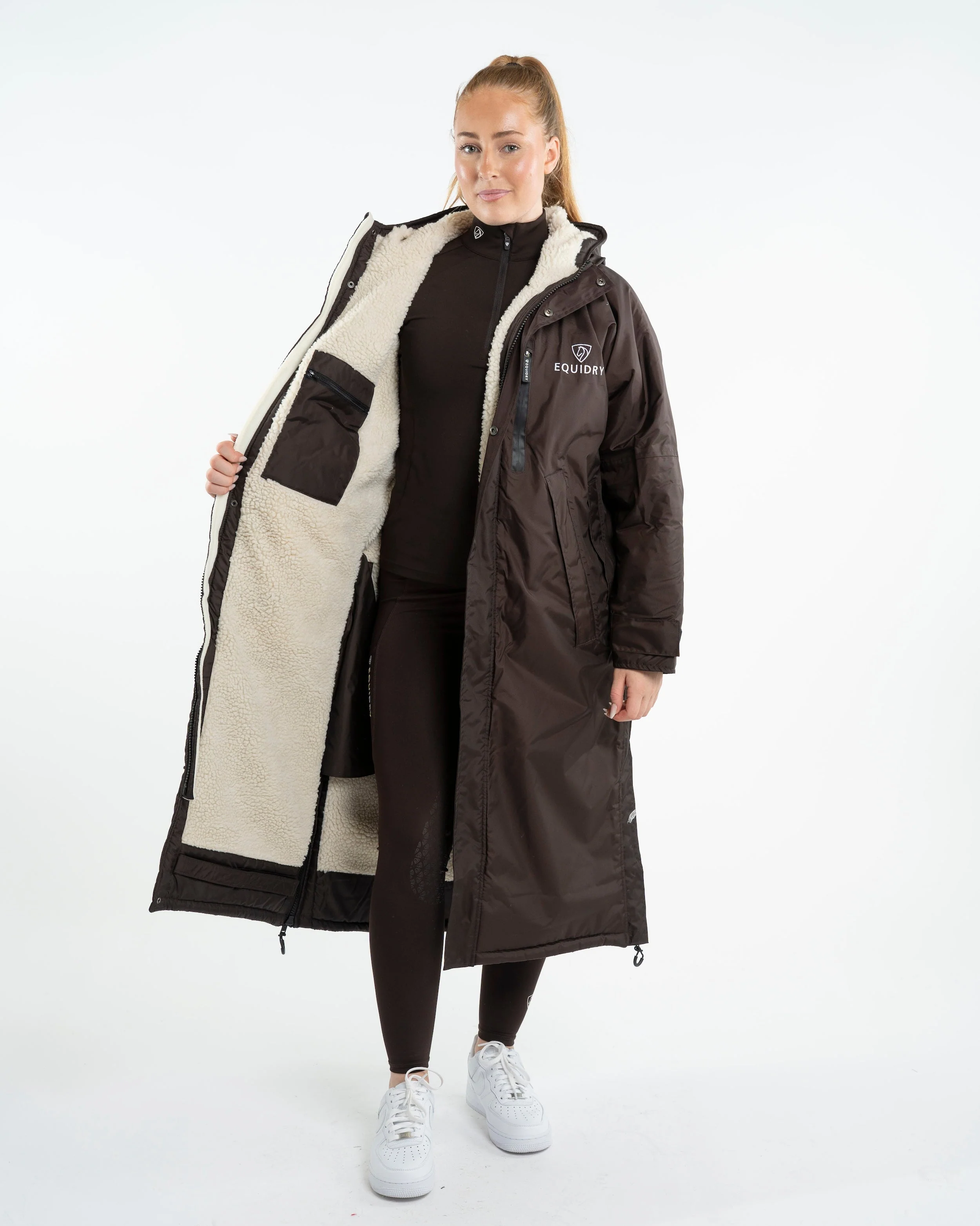 Evolution Women's | Thick Fleece | Rich Brown - Image 11