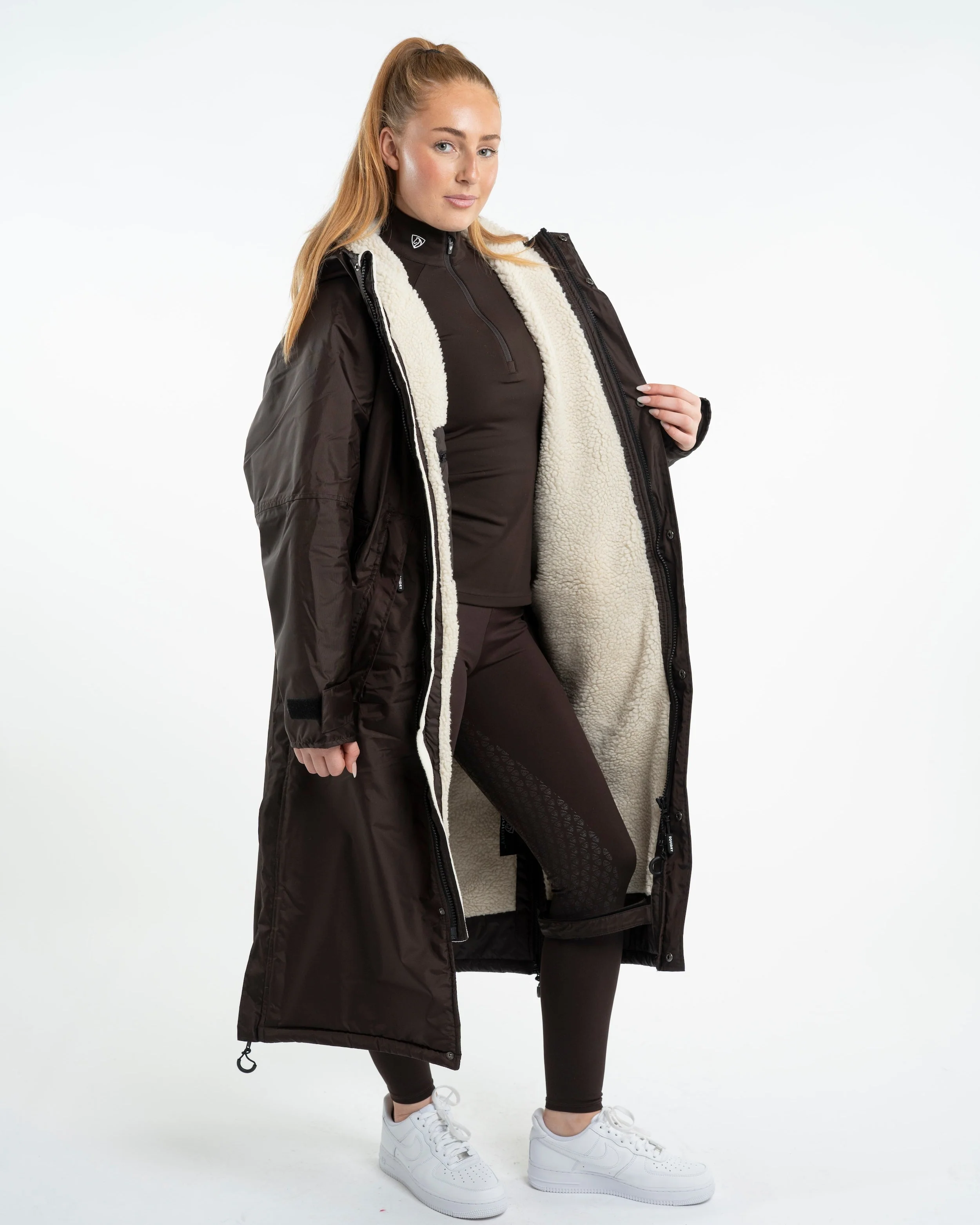 Evolution Women's | Thick Fleece | Rich Brown - Image 14