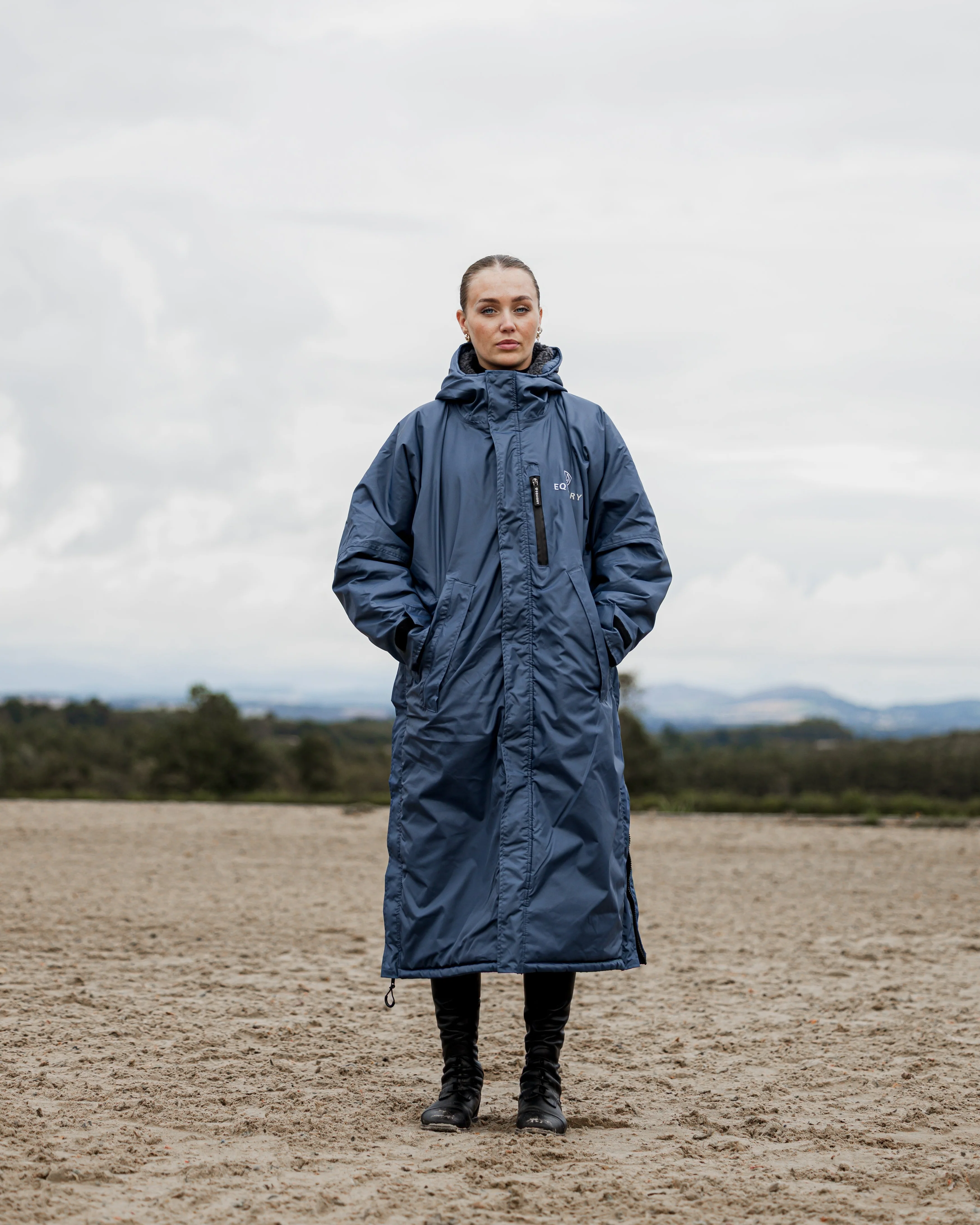 Evolution Women's | Thick Fleece | Steel Blue - Image 4