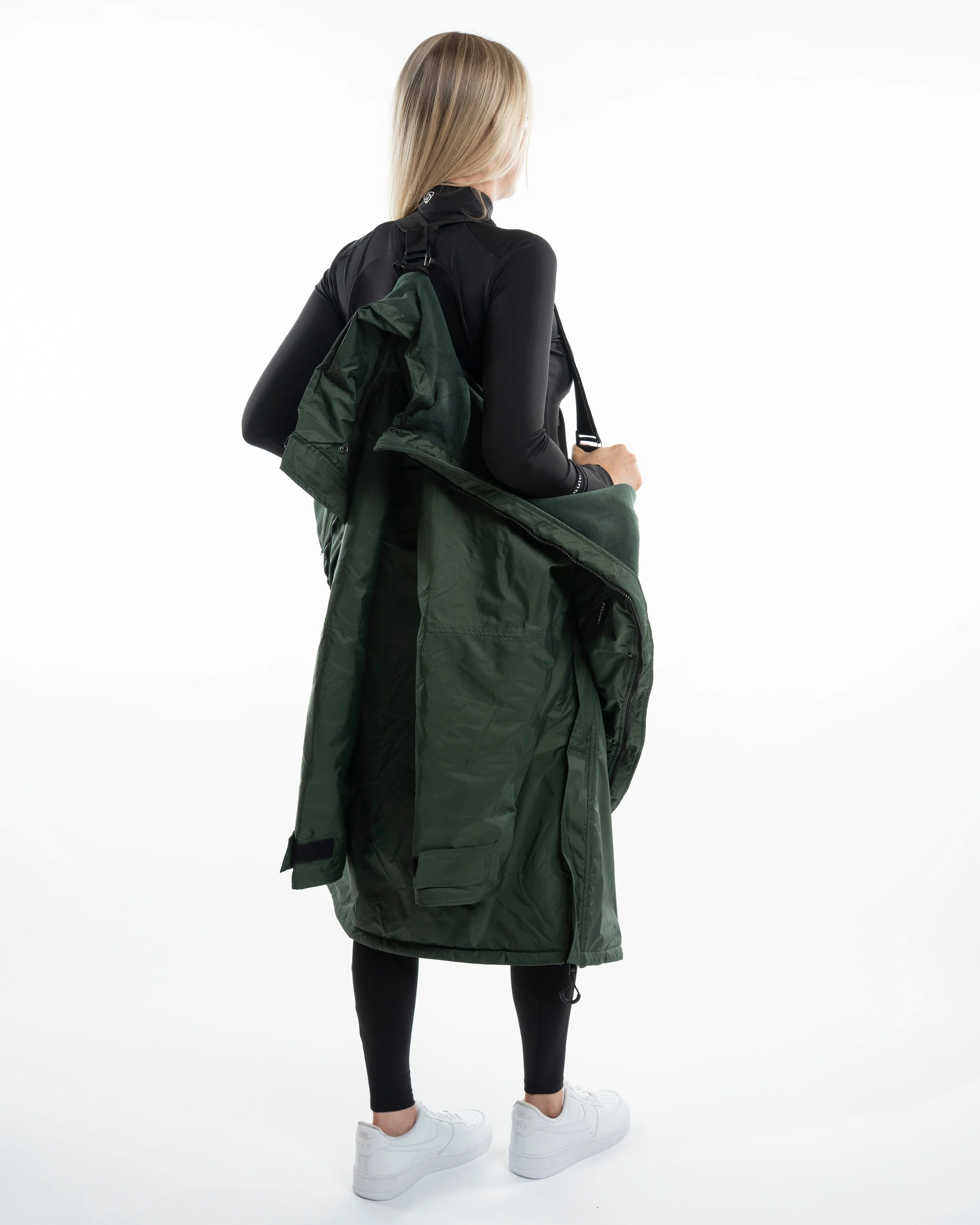 Evolution Women's | Thin Fleece | Black Forest Green/Green - Image 9