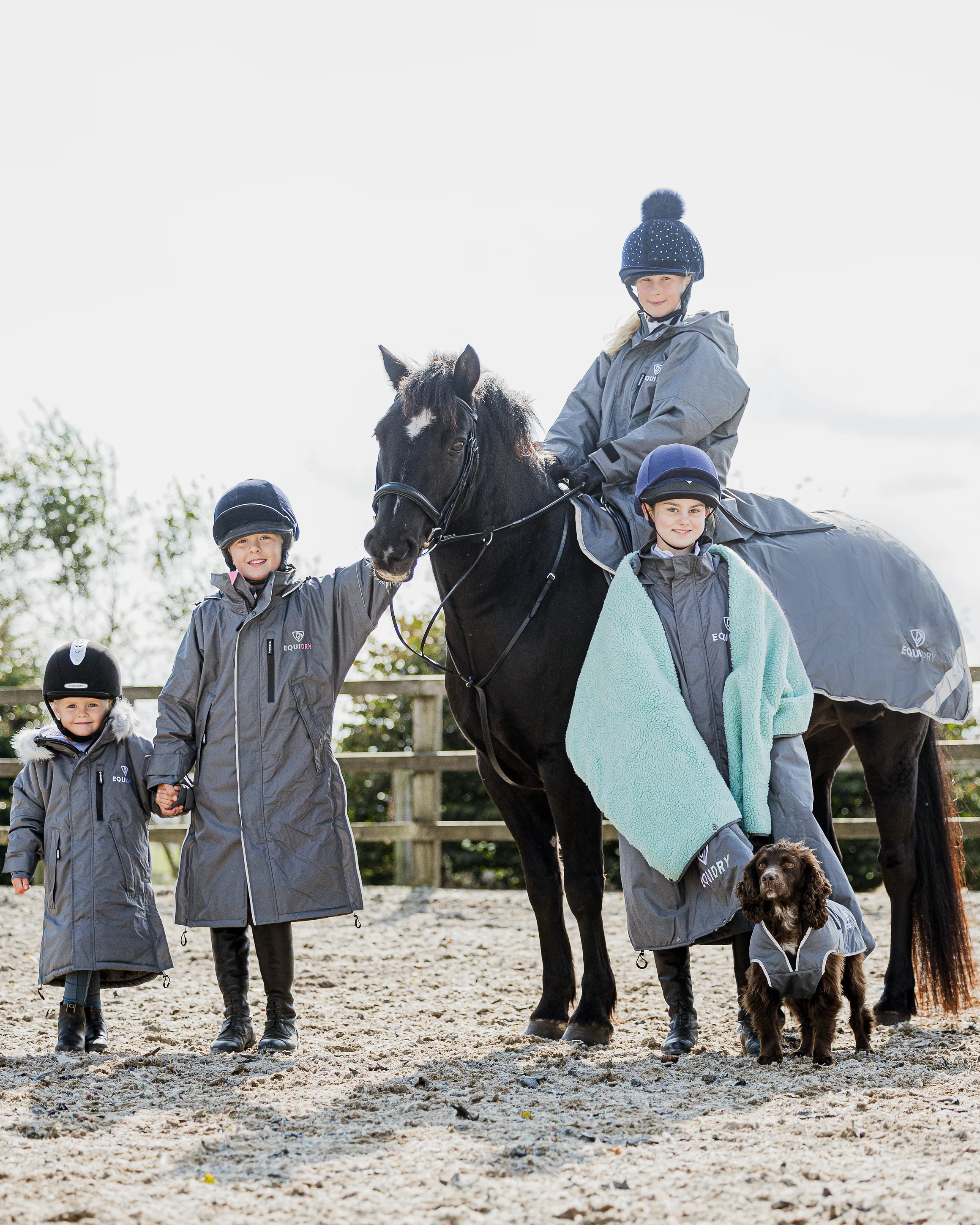 Waterproof Dog Coat | Grey/Lilac - Image 3