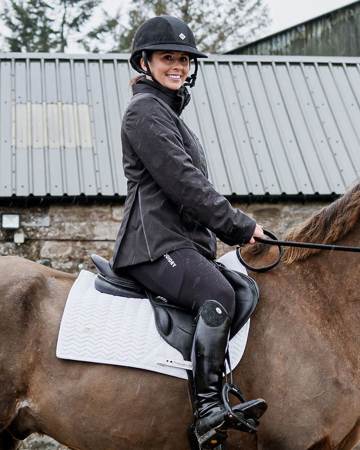 Iris Warm Waterproof Riding Jacket | Women's | Black - Image 8