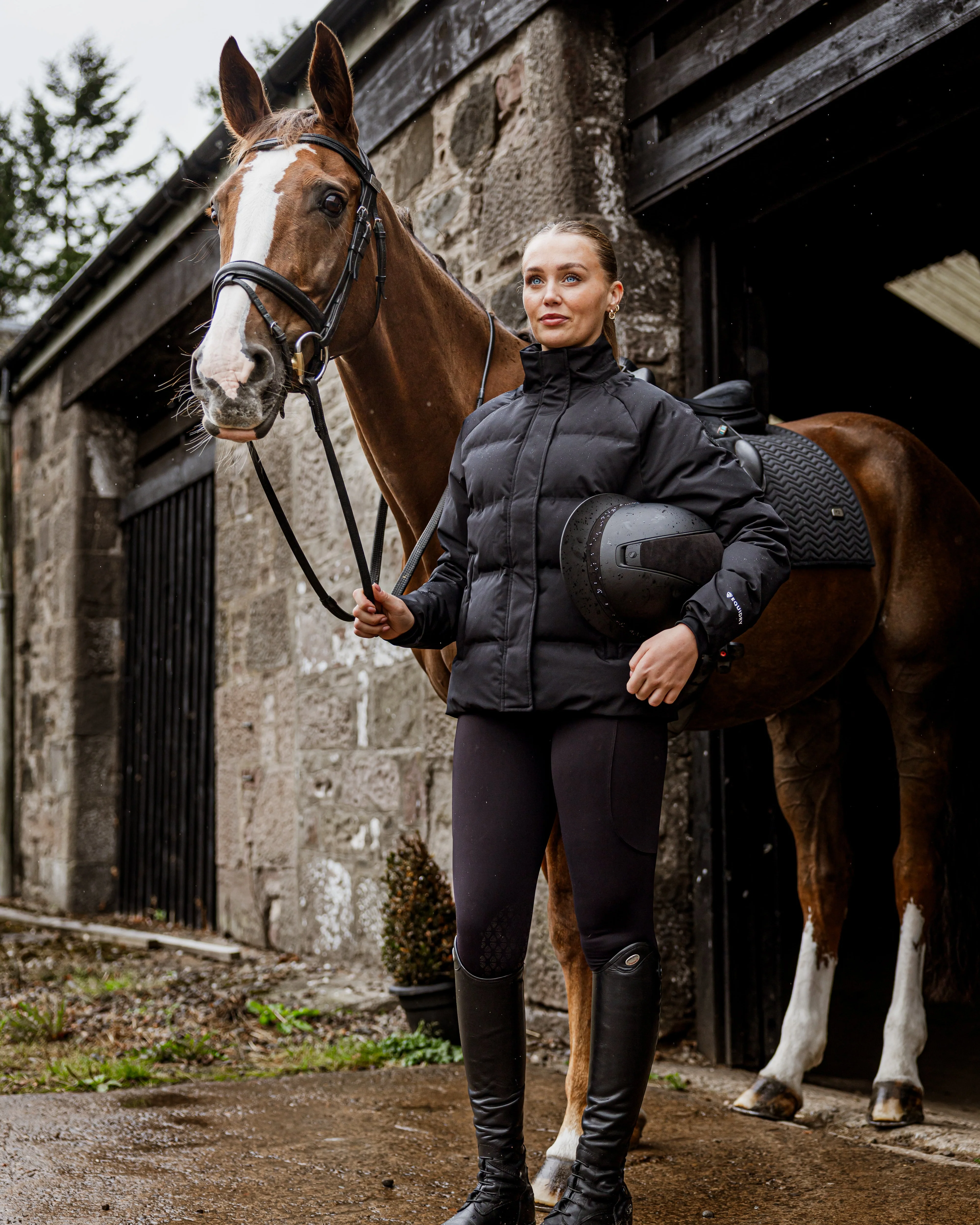 Talia Waterproof Puffer Jacket | Women's | Black - Image 3