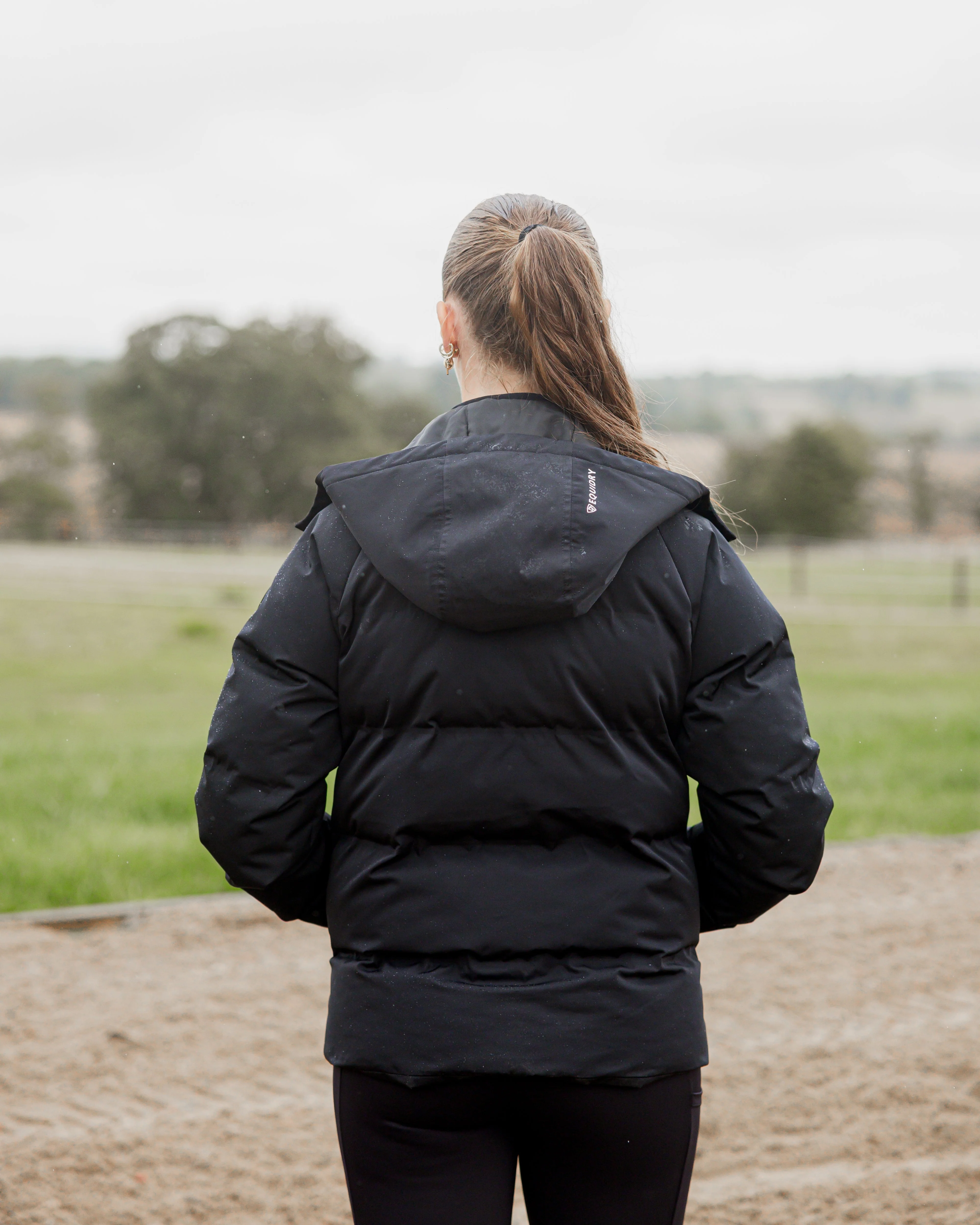 Talia Waterproof Puffer Jacket | Women's | Black - Image 8