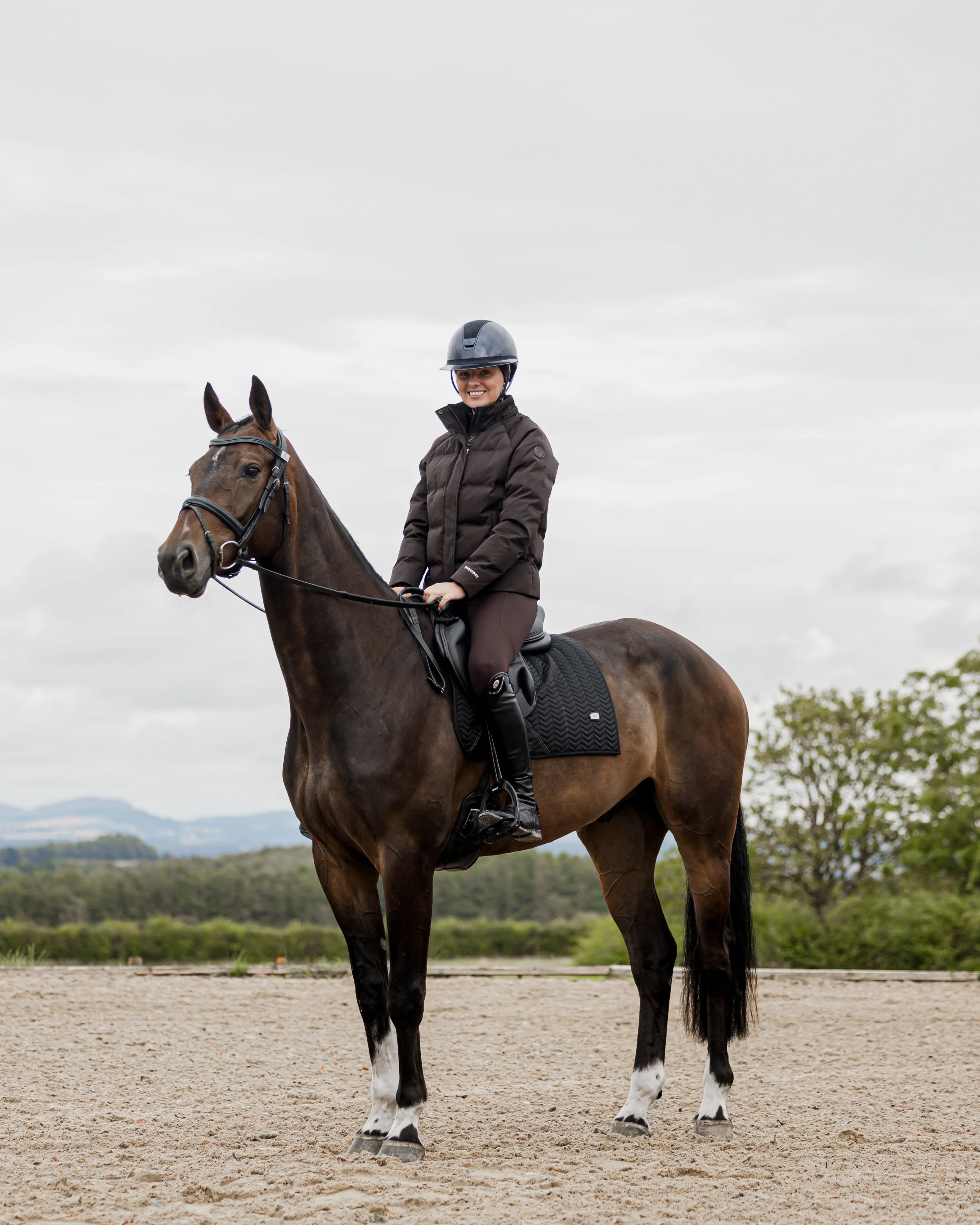 Talia Waterproof Puffer Jacket | Women's | Brown - Image 3