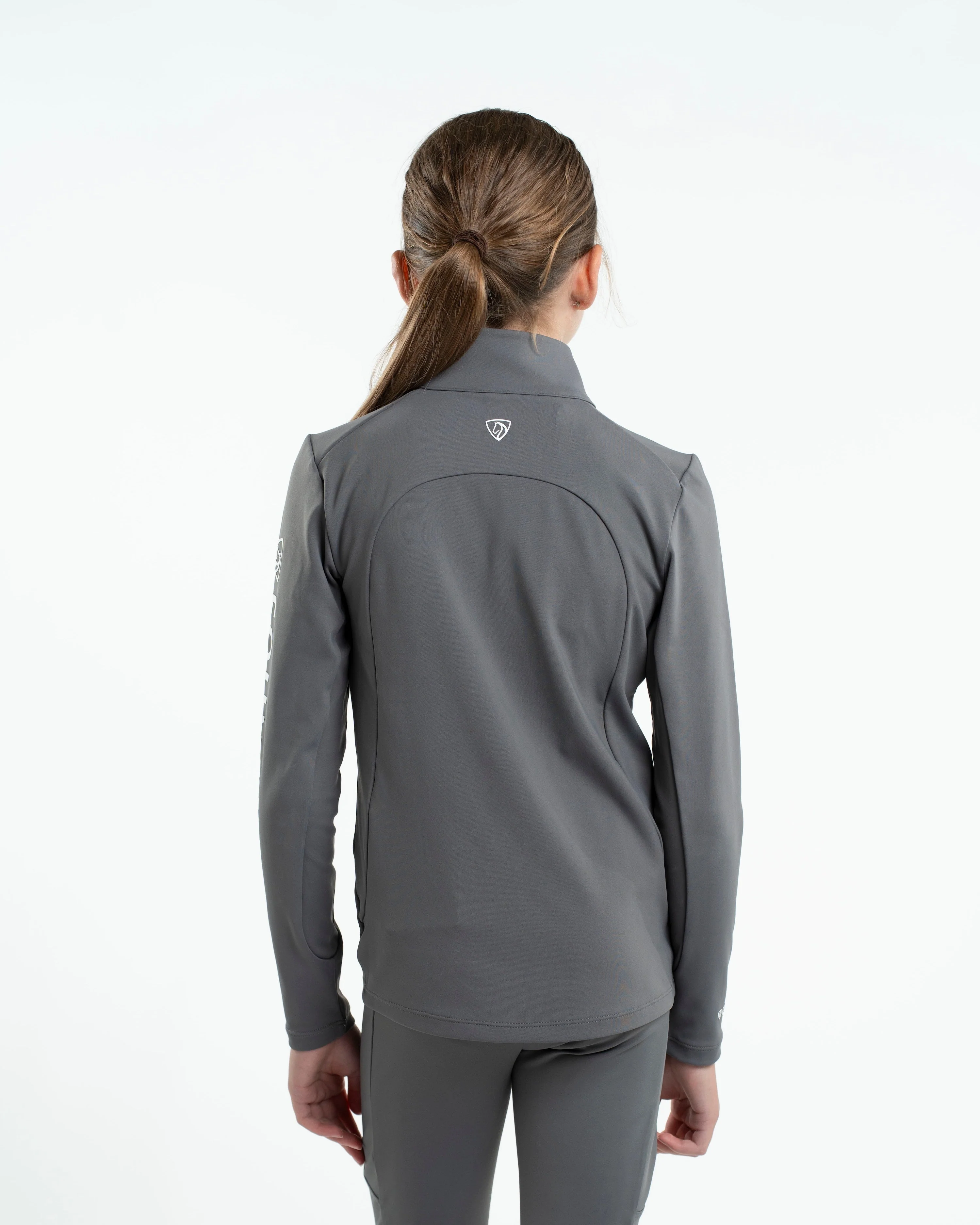 Children's Water Repellent Base Layer | Grey/White - Image 5